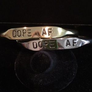 Heart Majestic Dope AF cuff
